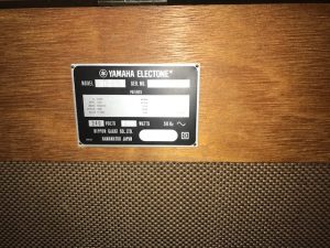 Yamaha Electone Organ D-85