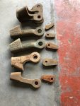 CRANE WIRE ROPE WEDGE SOCKETS / ANCHORS – 3 SIZES FROM £30 EACH – 60 IN STOCK