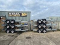 NEW KNOTT 3,000 kgs Gross twin axle generator trailers (9 units)